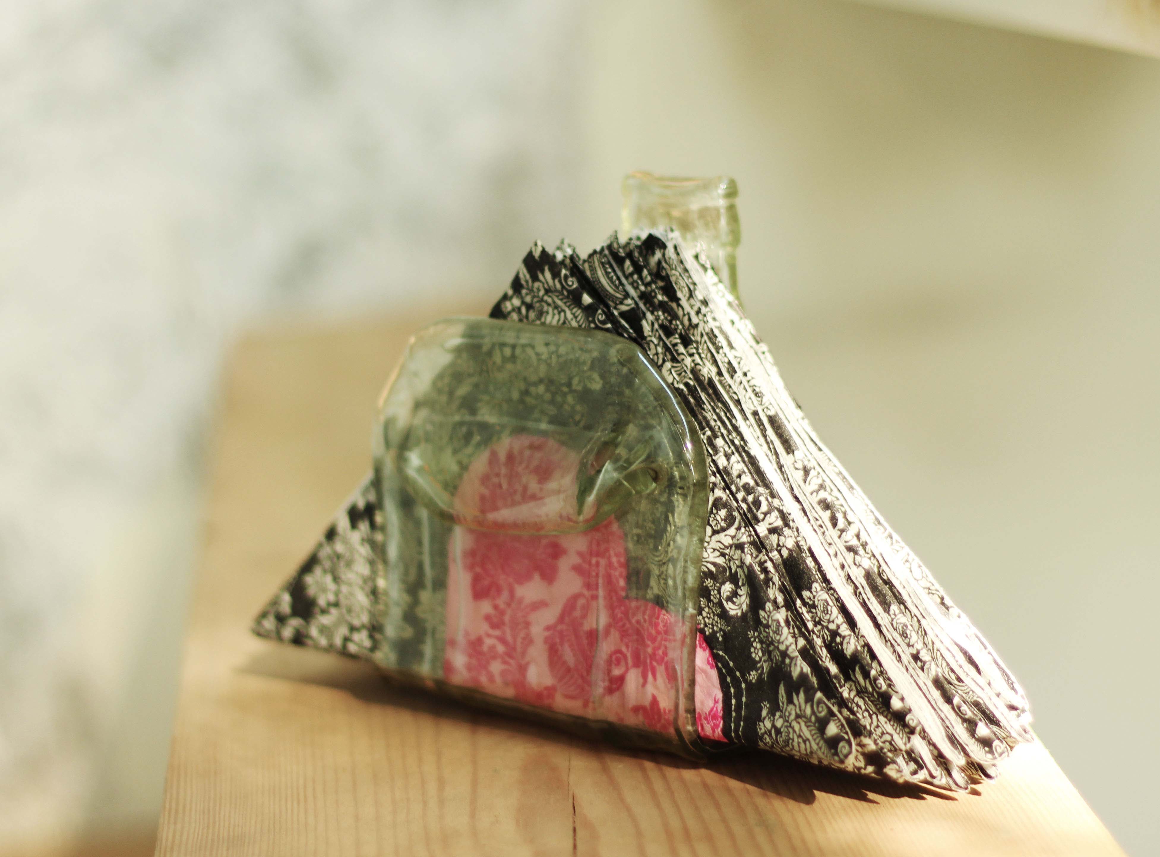 Upcycled Glass Bottle