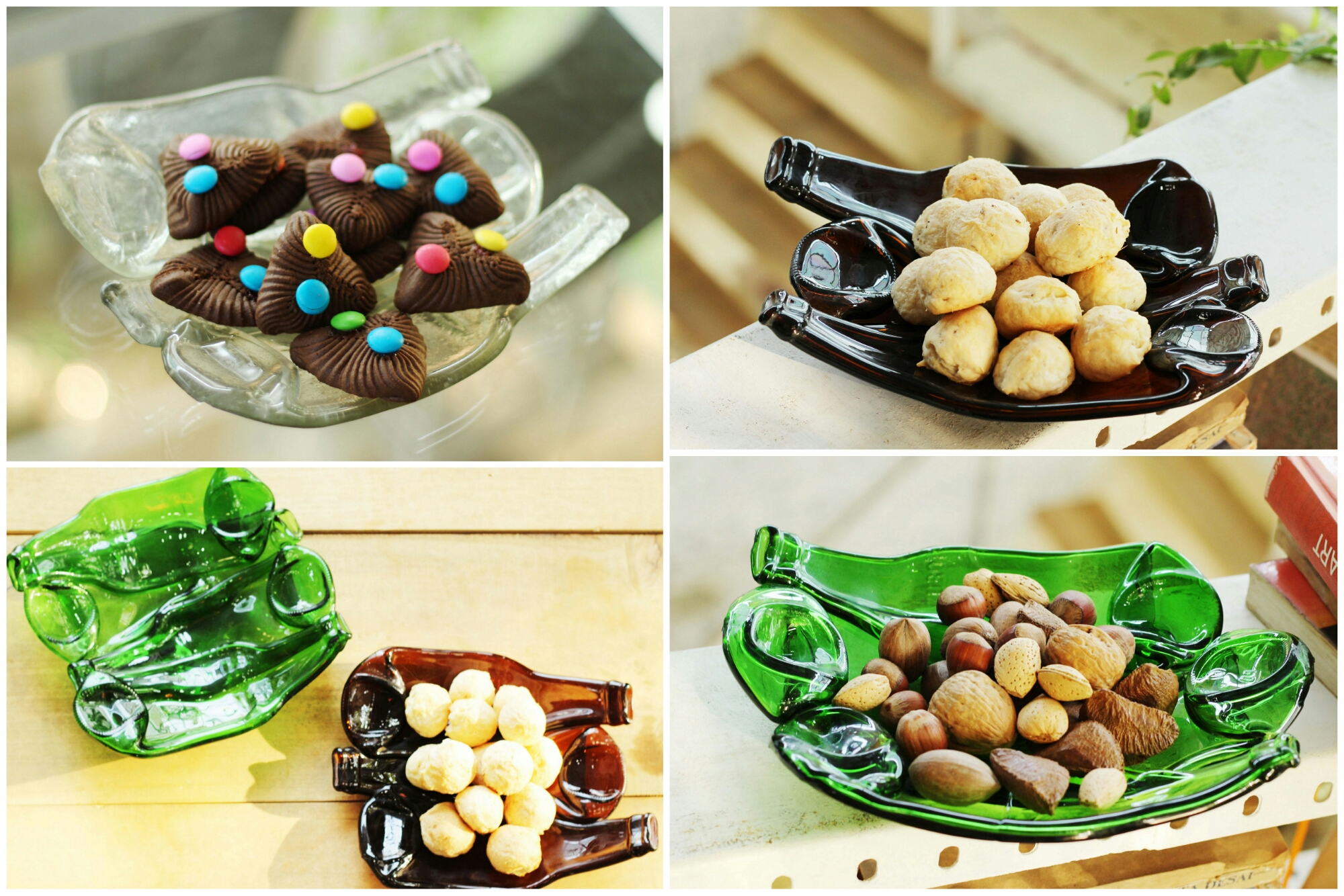 Upcycled Glass Bottle